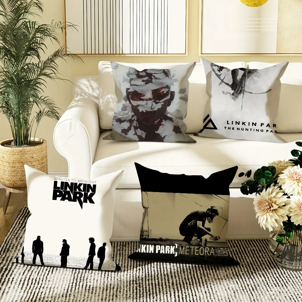 Band L-Linkin P-Park P Pillow Case Cover Square Sofa with for pattern comfortable cushionsuitable of room