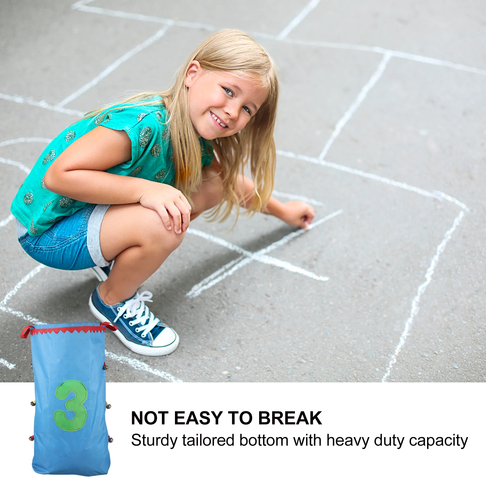 Divertimento all'aria aperta per bambini Attrezzature Attività per bambini elementari Giocattoli Bag Throw
