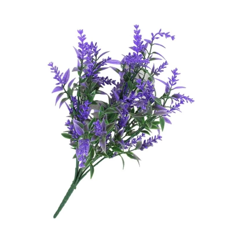 Use Friendly Lavender Spikes Replicas Realistic Flower for Indoor Decorative Use 15UB