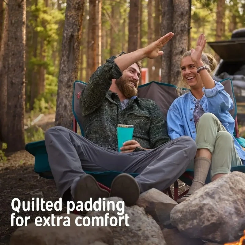 Picture 3: Double 2 - Person Foldable Camping Chair for Festivals, Concerts, Tailgates & Beach Days