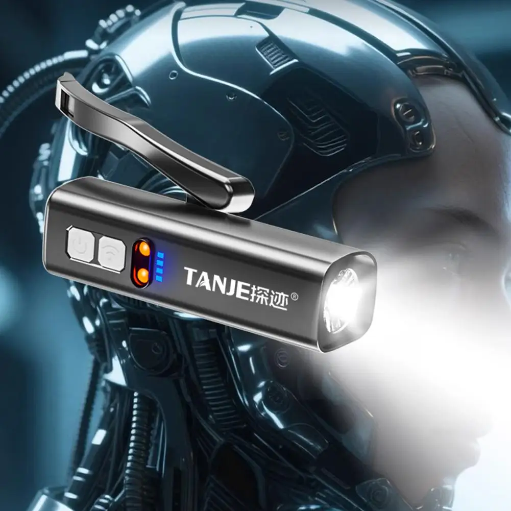 

Super Bright Head Headlamp LED Headlight with Motion Sensor LongLasting Rechargeable Battery for Fishing Hiking Camping