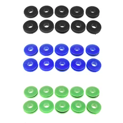 10PCS Plastic Eyelets Set Round Eyelets Tarpaulin Eyelets Solar Cover Pool For Repairing Tarpaulins And Securing Solar Covers
