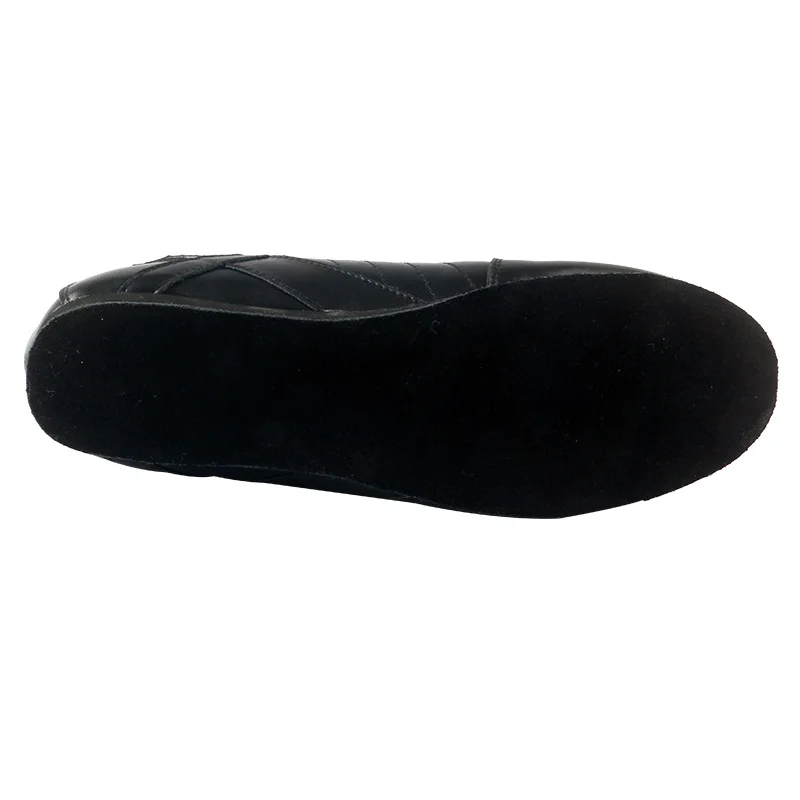 Wedopus, zapatos planos de baile de salón para hombre de alta calidad, zapatillas de baile de suela suave de cuero genuino, zapatos de baile de línea cómodos