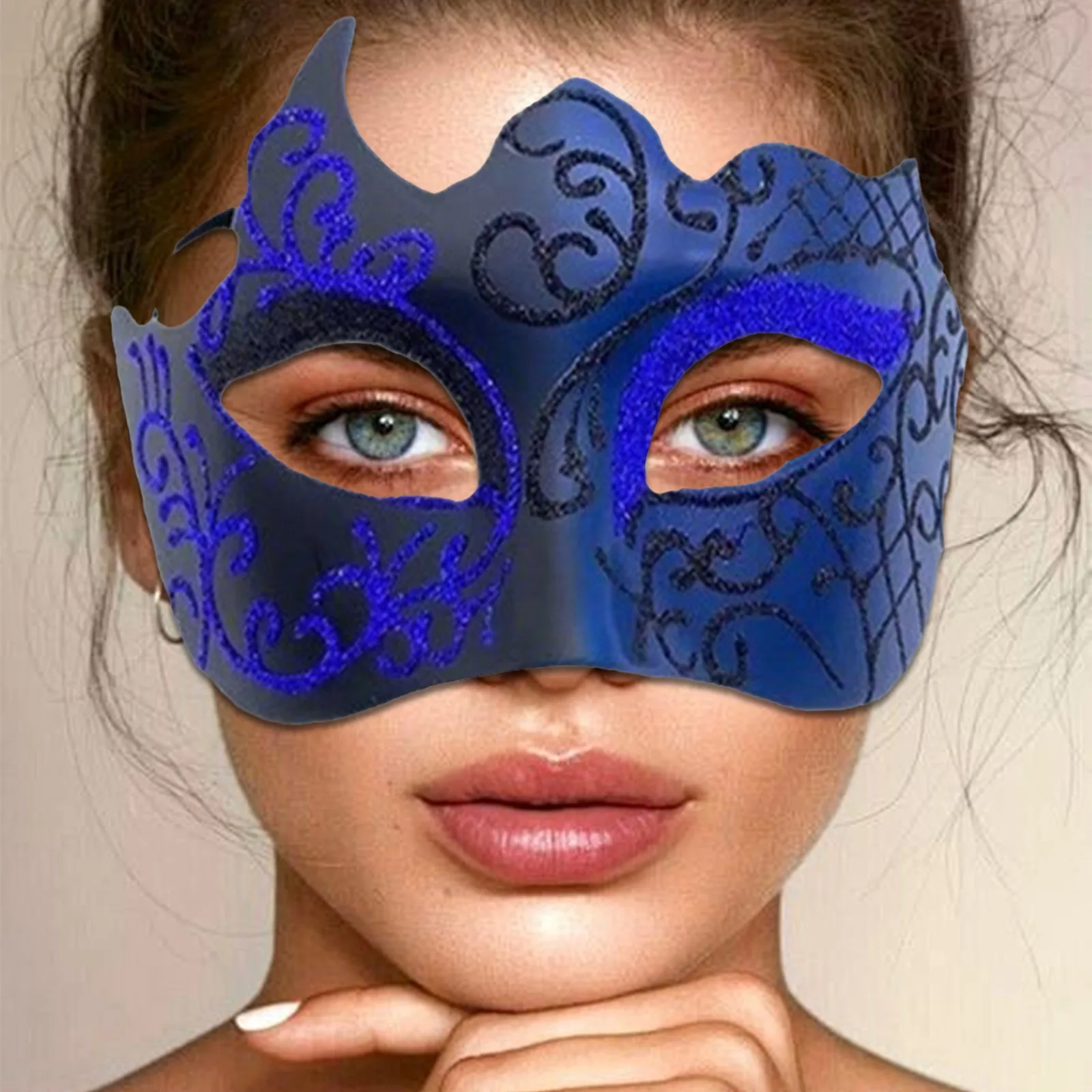 

Carnival Masquerade Mask Half Face Mask Masquerade Party Mask Perfect Mask Halloween Or Any Party Costume Bar Etc Party Supplies