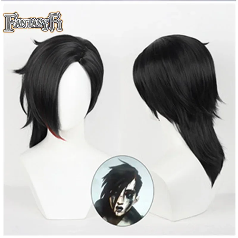 LOL Arcane Temporada 2 juego Cosplay Vi pelo negro y rojo Jinx azul largo Braidor pelo corto mujeres hombres peluca para fiesta de Halloween