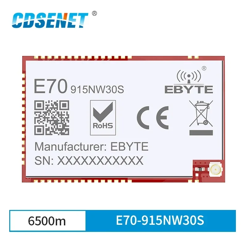 Модуль беспроводного приемопередатчика Star Network CDSENET E70-915NW30S IoT 915 МГц SMD 30 дБм Многомастерный приемник