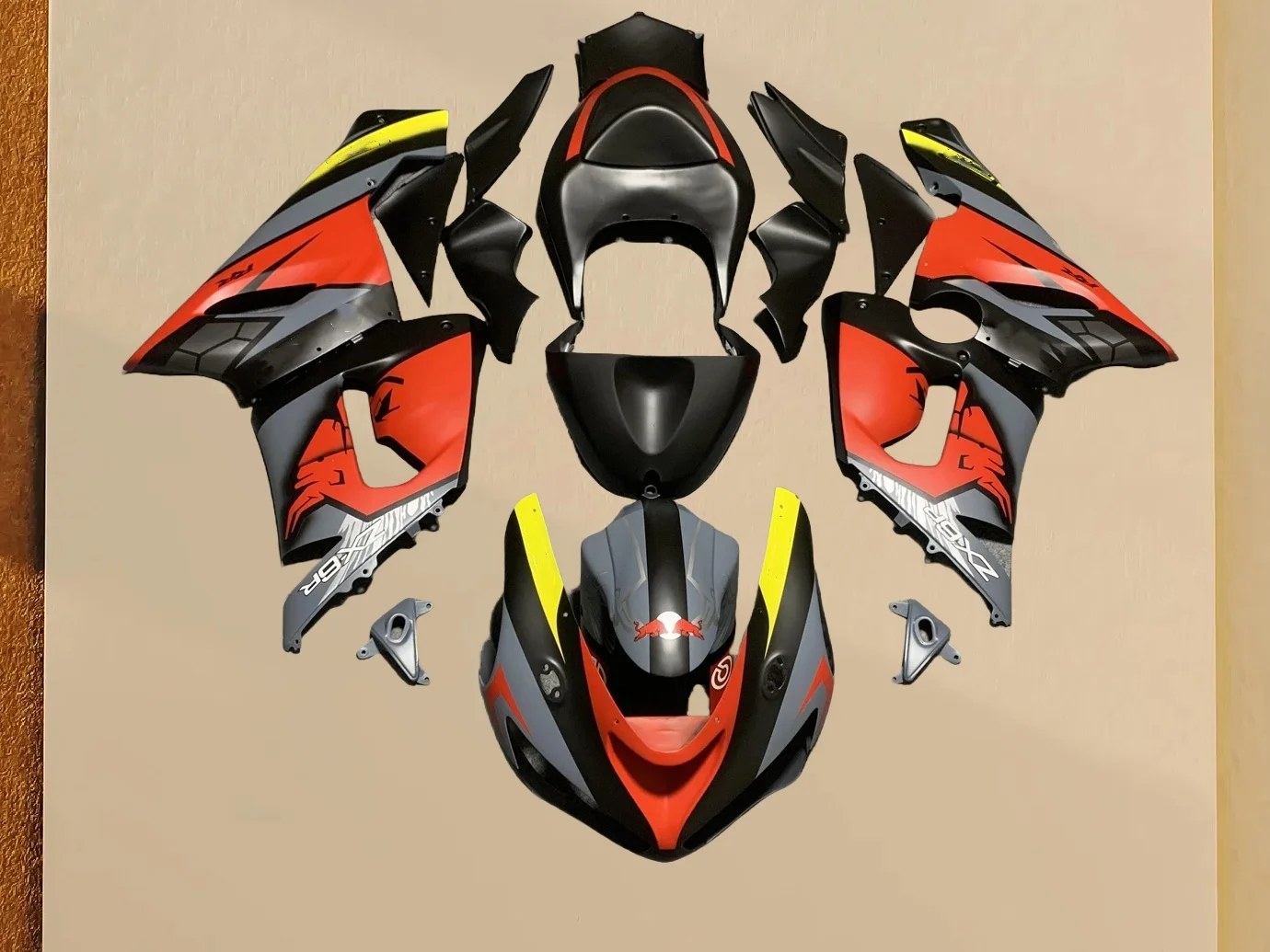 

Motorcycle Accessaries Fairings Kit for KAWASAKI Ninja ZX6R 05 06 ZX 6R 636 2005 2006 ZX-6R New ABS Motorcycle Fairings Kit