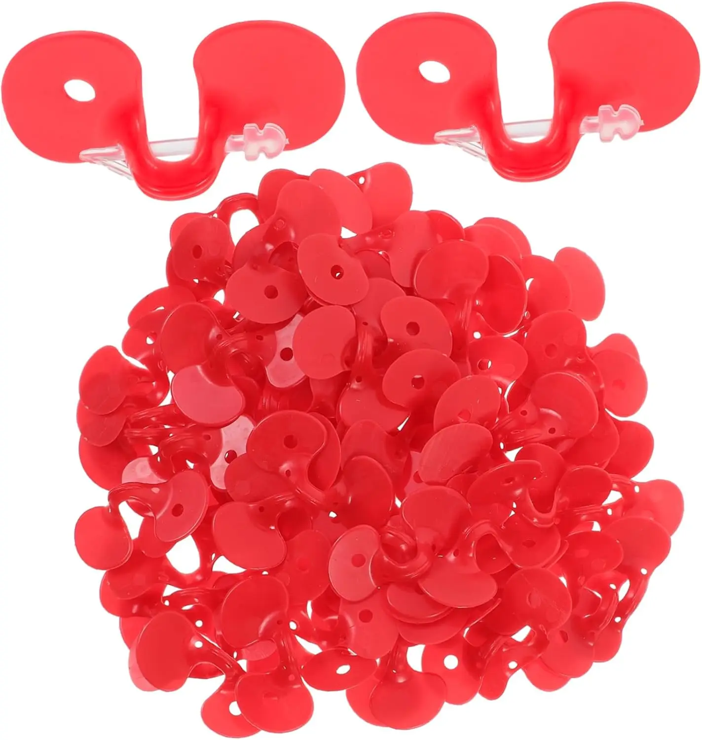 5/10/20/50 pces anti-frango pecking óculos m/l vermelho faisão óculos de plástico parafuso-livre aves anti-frango pavimentando óculos