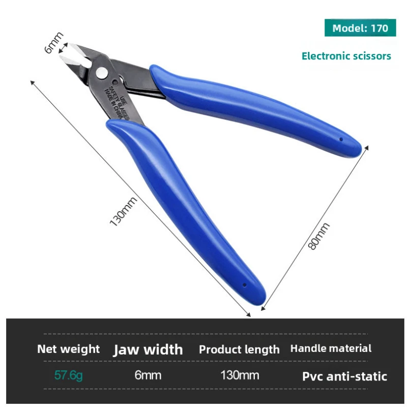 XMSJ  Diagonal Pliers High Hardness and Precision Electronic Wire Cutting Nipper Phone Repair Cable Cutter 2025 new