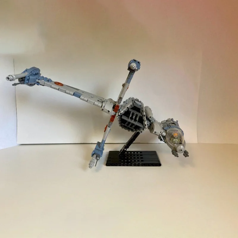 1002 قطعة MOC B الجناح ستارفايتر حامل ستار معركة لعبة مجسمة اللبنات البناء لتقوم بها بنفسك الإبداعية هدايا عيد الميلاد فكرة الاطفال #4