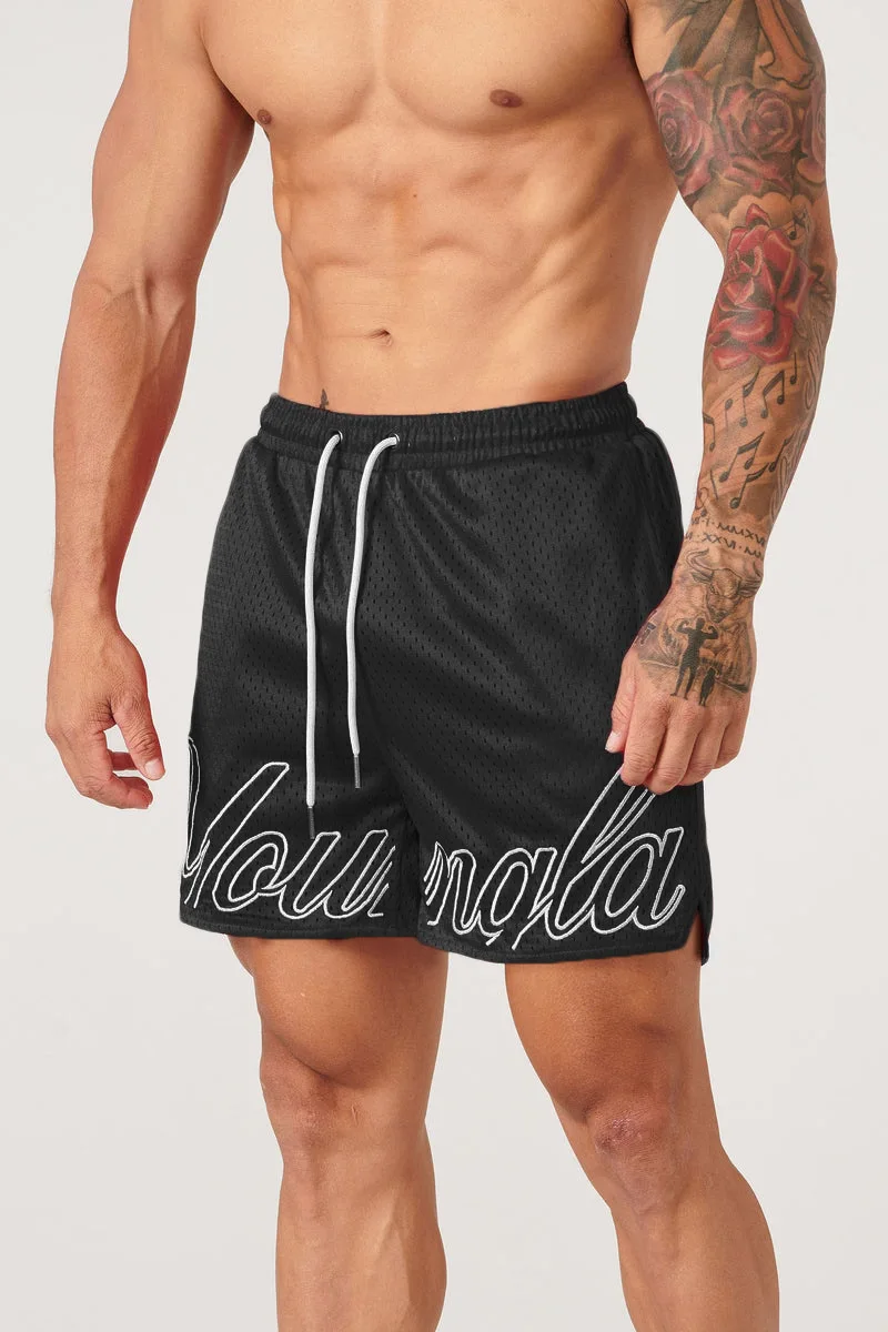 Shorts Men\'s Summer Sports Running Quick Dry Boxing Training Shorts Muscle Fitness Basketball Trend Comfortable Minimalist Short