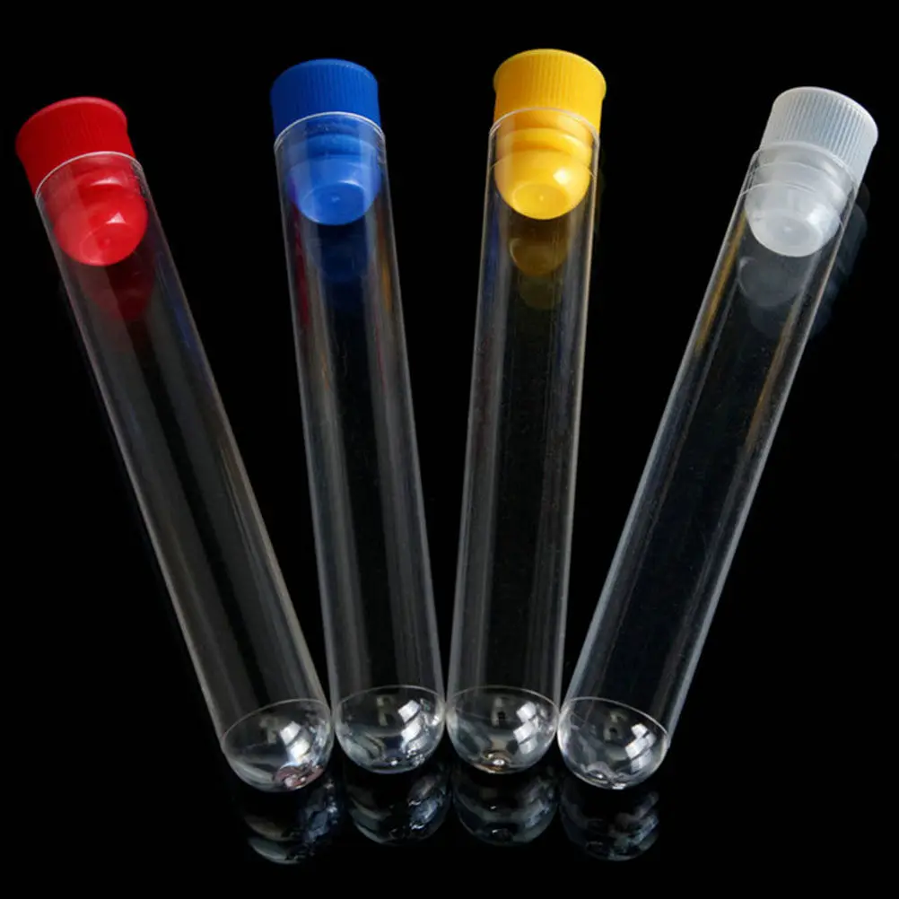 100Pcs Plastic Test Tube Plugs 12Mm Solid Sealing Stopper for Equipment Isolation Elastic Non-Damaging Color-Coded