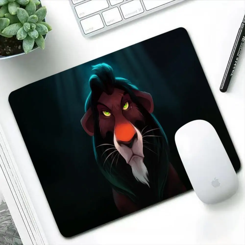 The Lion King Small Mouse Pad Gaming Accessories Gabinete PC Gamer Computer Desk Mat Laptop Varmilo Keyboard Mousepad