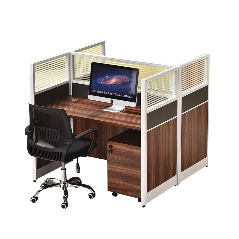 

Modular Office Table Staff Desk Partition Workstation Commercial Office Furniture Office Table and Chair Set Bureau De Travail