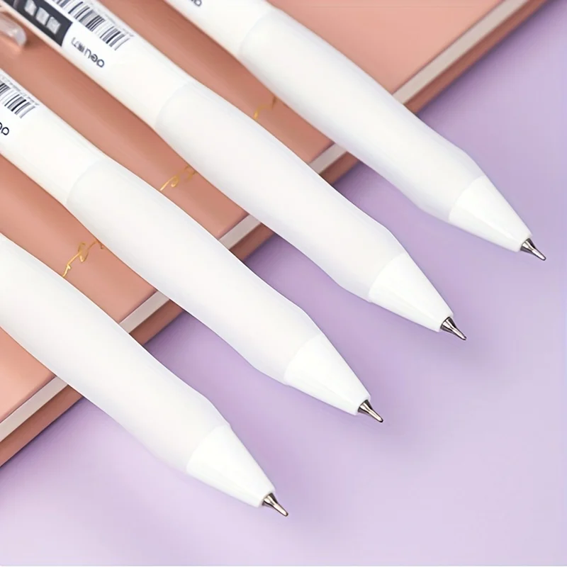 Large Capacity Simple Gel Ink Pen Office School Smooth Wirting Gel Pens Black Blue Red Color Soft Grip Witing Tools Stationery