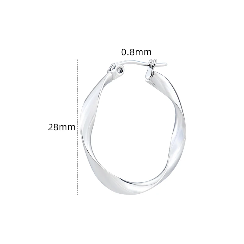 Fashion Distortion Interweave Twist Metal Circle Geometric Round Hoop Earrings for Women Accessories Retro Party Jewelry