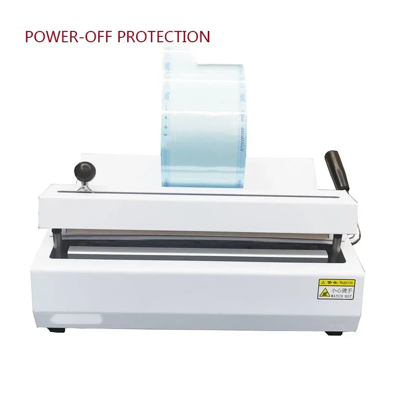 ใหม่ขนาดเล็ก 220 V/400 W ทันตกรรมเครื่องซีล Oral วัสดุฆ่าเชื้อกระเป๋าบรรจุภัณฑ์เครื่องฆ่าเชื้อกระเป๋า 300 มม.ซีล Pac