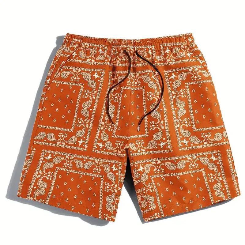 

New 3D Print Bandana Clothing Fashion Men Women Shorts Plus Size S-7XL Streetwear Pants Cargo Shorts Men Basketball Summer