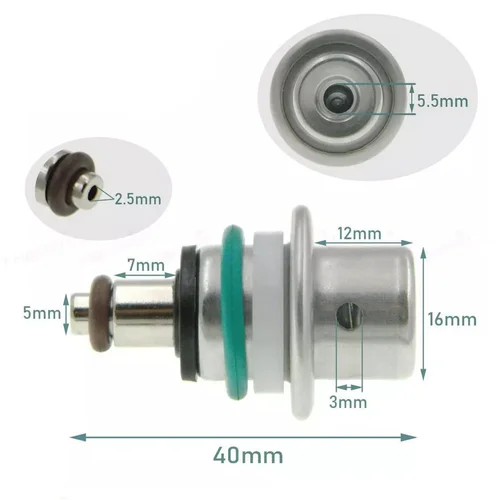 Imagen 2 del producto A76M_35301-2P000 PR4177 Nuevo regulador de presión de combustible para Hyundai