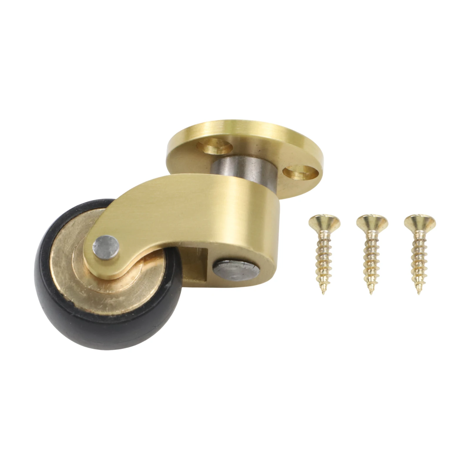 Furniture Casters Heavy Duty Casters Living Room Office Furniture Versatile Applications Aesthetic Appeal Brushed Brass Finish