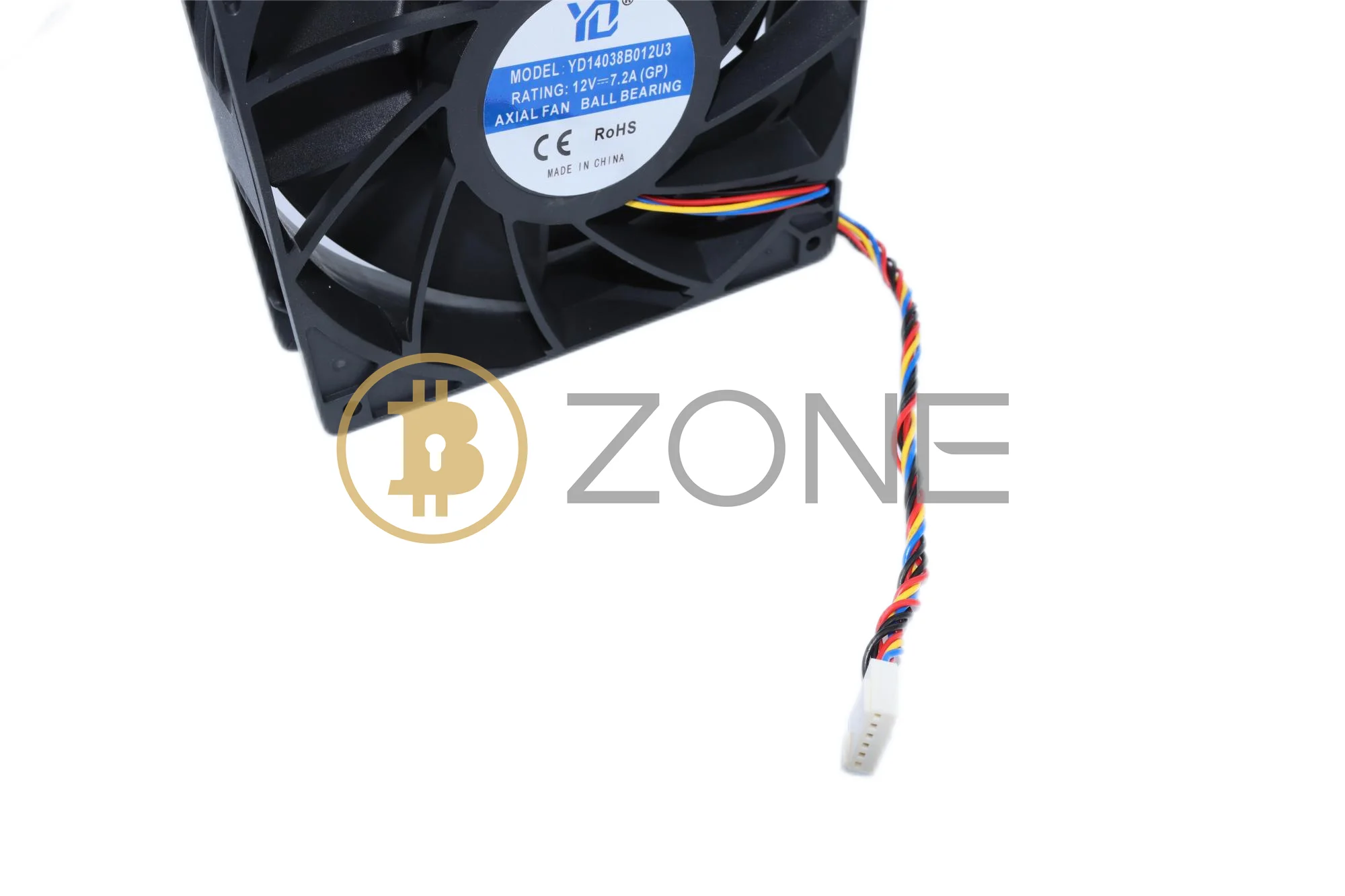 YD14038B012U3 6Pin 12โวลต์7.2A 140*140*38มิลลิเมตร ASIC Miner คูลเลอร์พัดลมทำความเย็น14038สูทสำหรับ whatsminer M20S M21S M30S M31S Miner