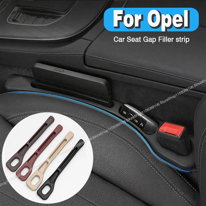 

For Opel Car Seat Gap Plug Strip Side Seam Car Gap Filler Leak Proof Seat Gap Storage Organizer Interior Decoration