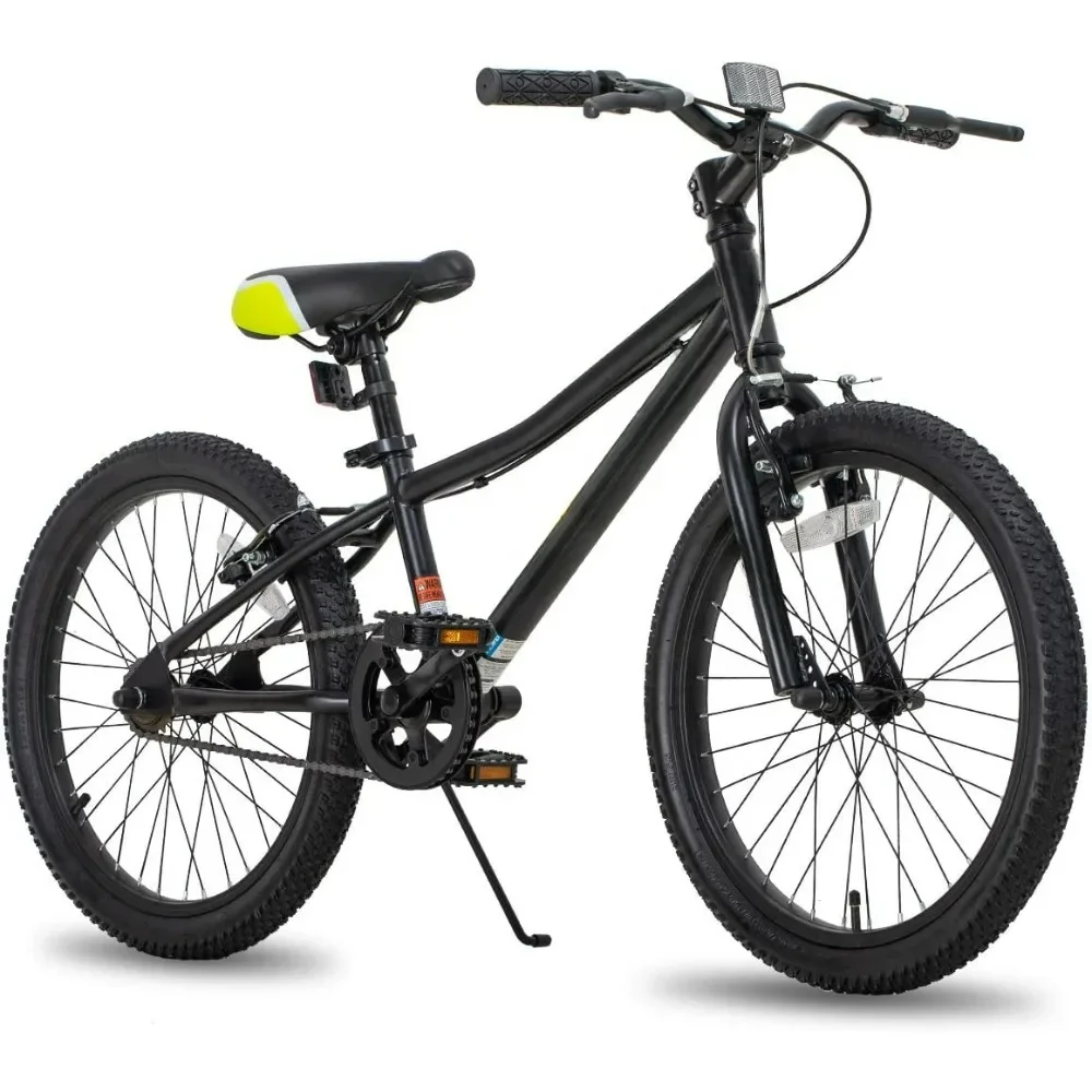 Kids Mountain Bike, for Boys 20 Inch Girls, with Dual Handbrakes and Kickstand,on Children's Day Single Speed Bicycles