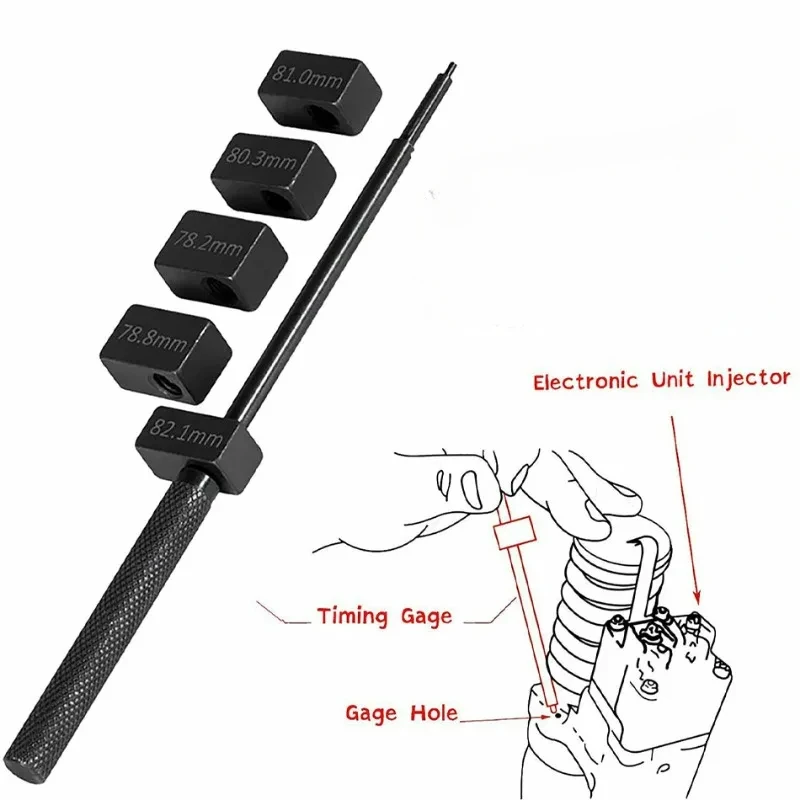 Injector Sleeve Installer Remover & Height Gauge Tool Kits for Detroit Diesel 60 Series Engines Auto Tools Professional