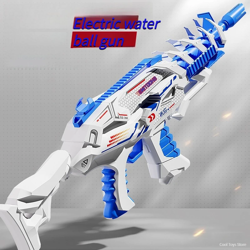 Electric Water Gel Ball Gun Rifle High Speed Shooting Hydrogel Model Gun Airsoft Weapons Adults Toys for Boys Kids Outdoor Games