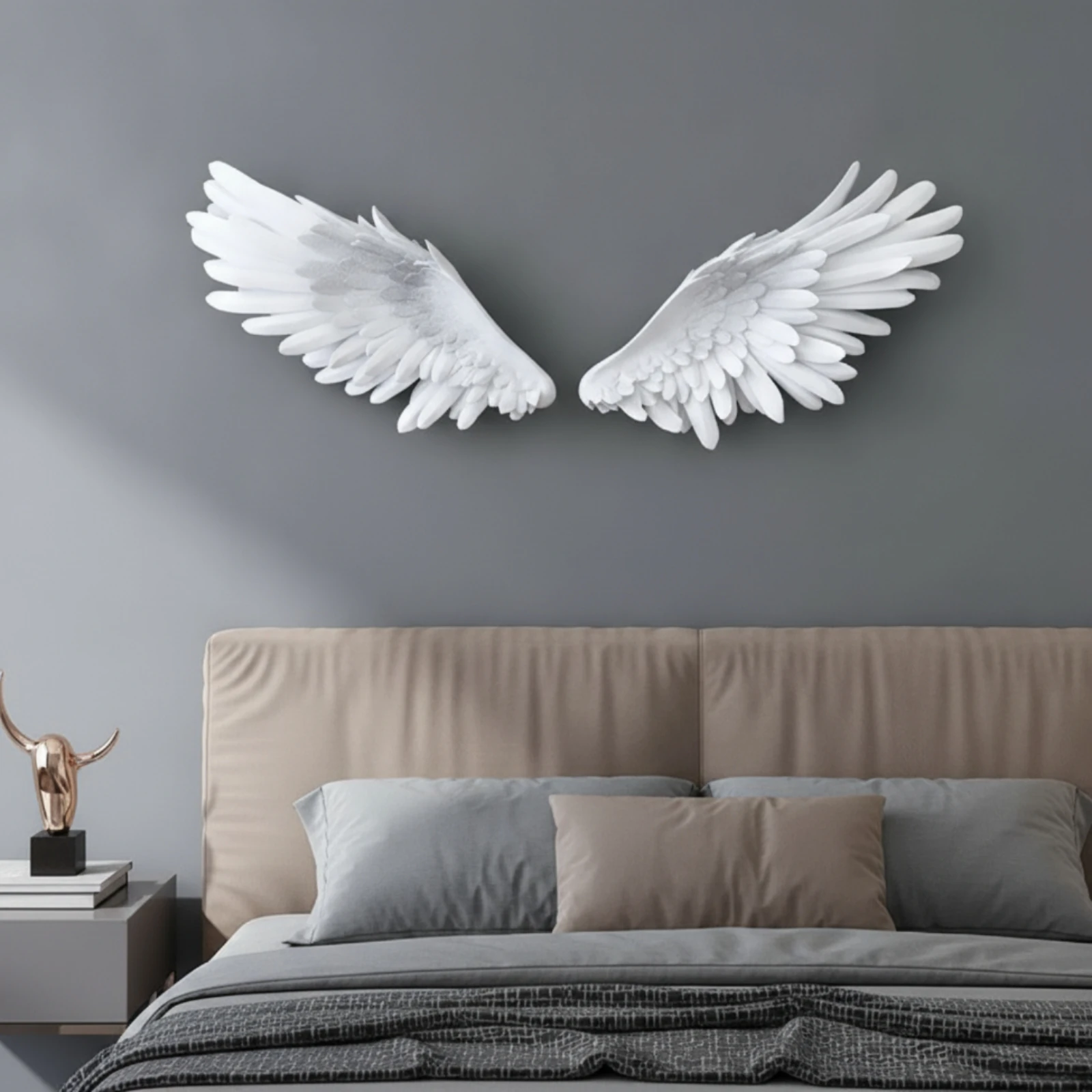 Angel Wings Wall Decor Modern - Resin Artist 评论和价格