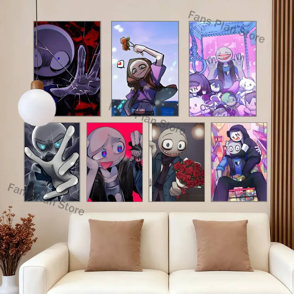 Game Peter Your B-Boyfriend Poster High Quality Dorm Living Room Aesthetic Wall Decoration Painting Stickers Gift