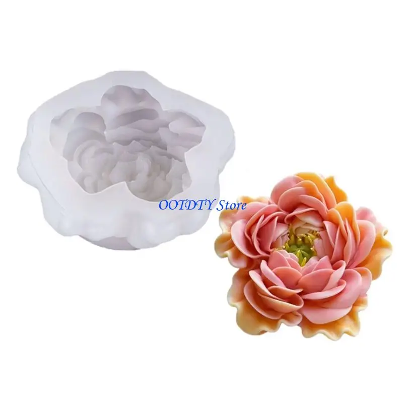 367A Flexible Silicone Mousse Cake Molds Flower Chocolate Baking Mould Bakeware for Parties and Celebration