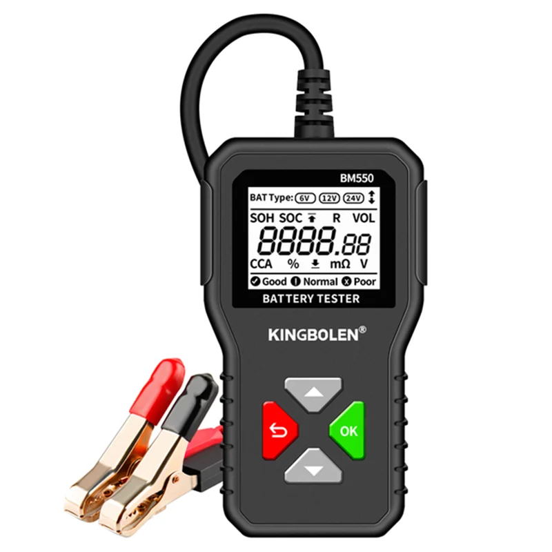 

BM550 100-2000 CCA 6V/12V/24V Car Battery Tester