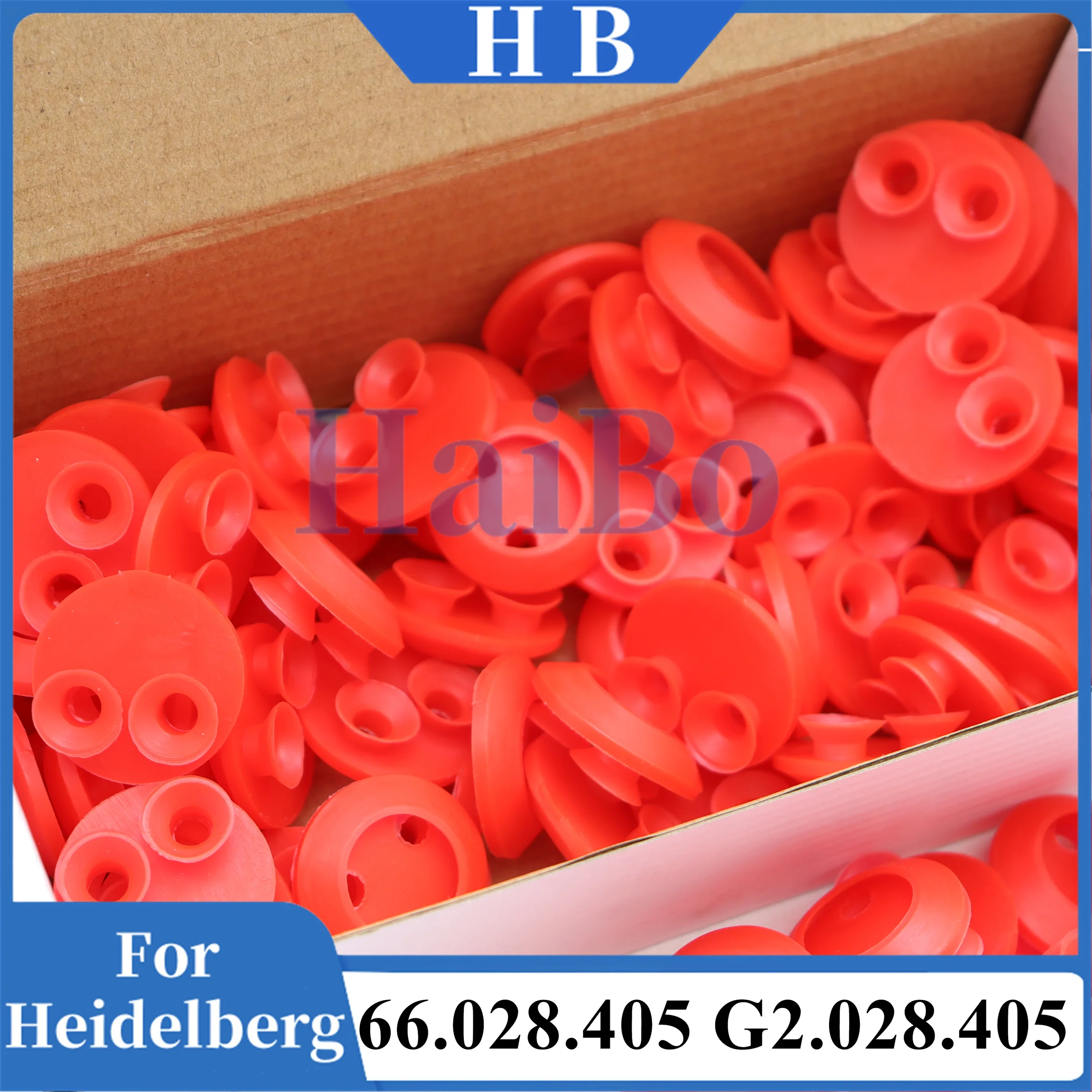 HaiBo Best Quality 100PCS Suitable Rubber Sucker G2.028.405