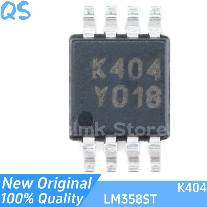 

New Original LM358ST K405 K404 MSOP-8 Dual channel operational amplifier IC chip