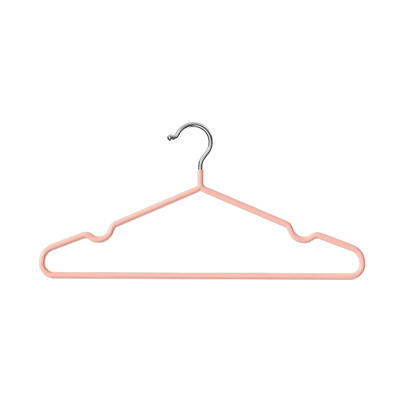 10-30pcs Clothes Rack Coat Stand Multipurpose Non-Slip Hanger Space-Saving Metal Rack Clothes Organizer Durable And Sturdy