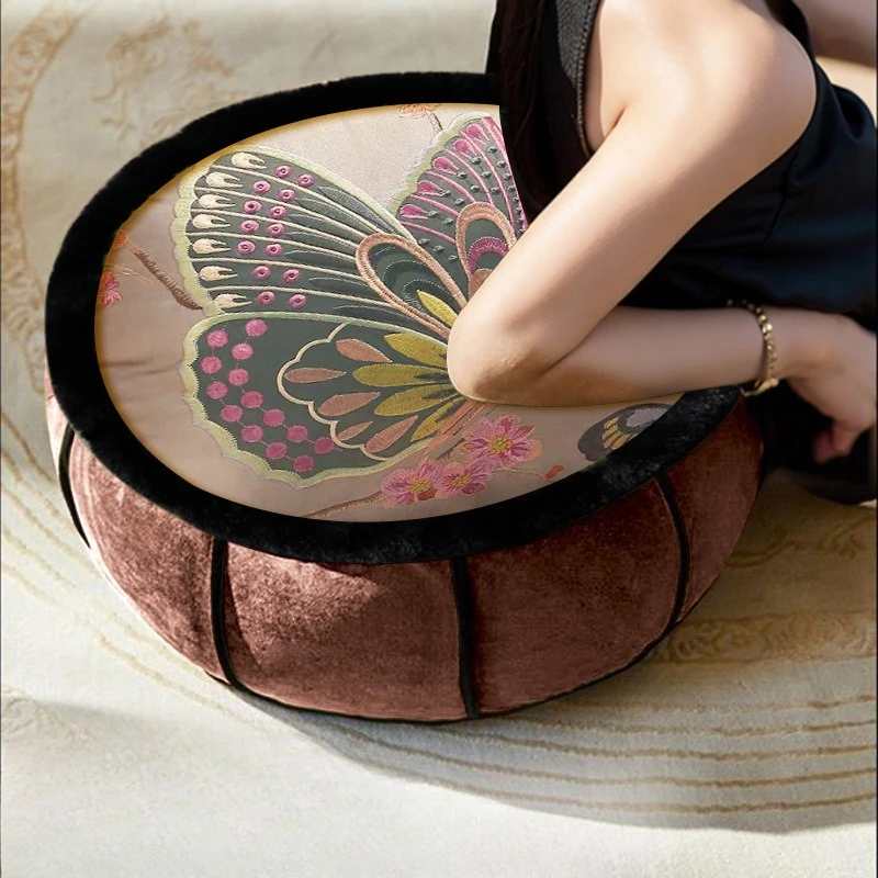 

Living room seat pier futon French high-end tatami bay window carpet lazy seat pier thickened ground reading cushion