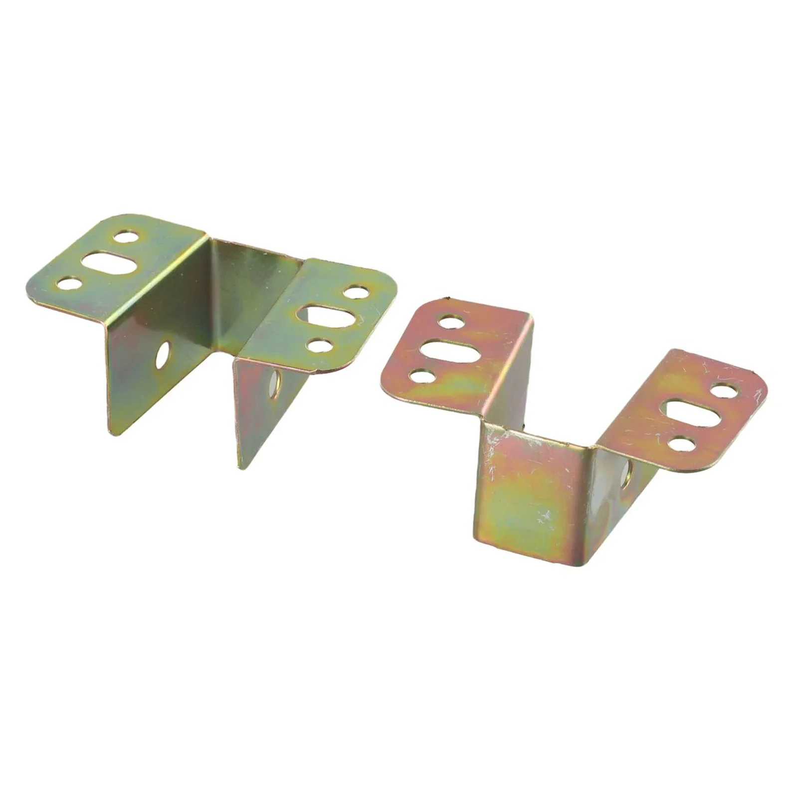 Brackets Connector Black Bed Components Connecting Fittings Fixings Headboard Iron Stainless Steel Sturdy Metal