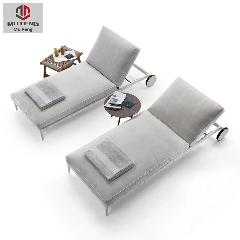 كرسي حديث قابل للطي للاستخدام الخارجي في الفناء والشرفة وحمام السباحة أو فناء الشاطئ والترفيه #2