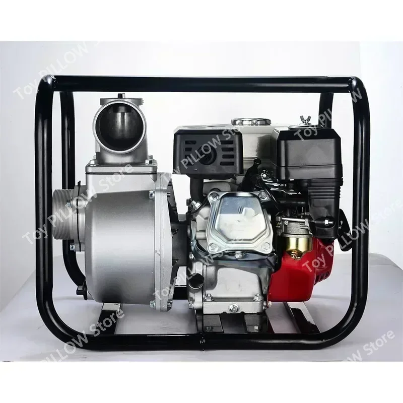 Gasoline engine water pump high lift   agricultural fish pond irrigation large flow self-priming