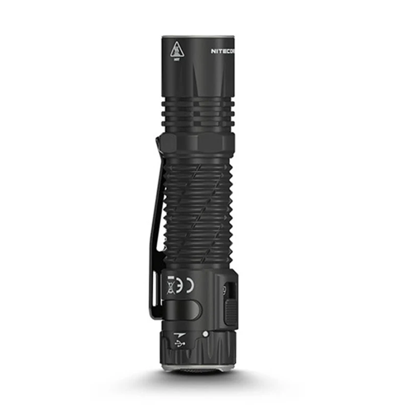 NITECORE EDC33 UHi 20 Max LED 4000LM 450M EDC Tactical Flashlight 4000mAh 18650 Li-ion Battery USB-C Rechargeable Mini LED Torch