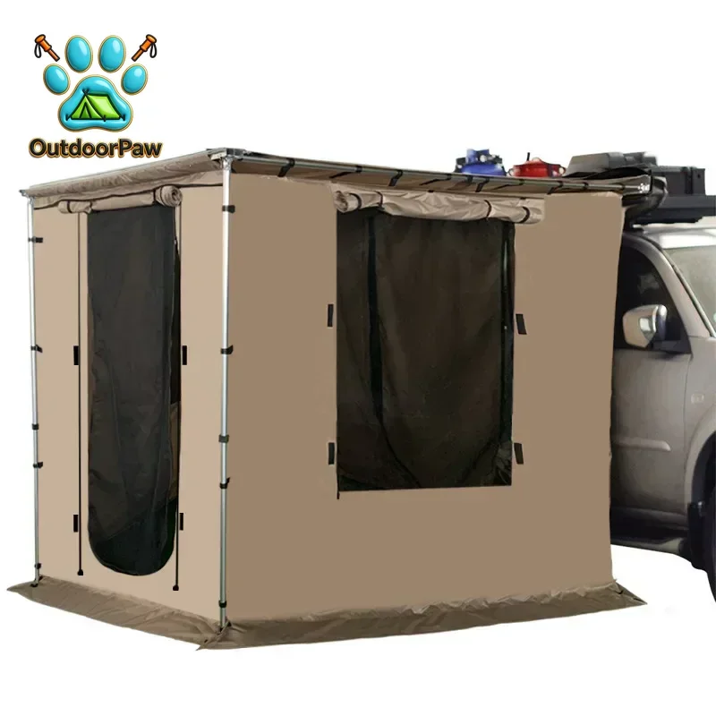 Car Side Tent Wall Outdoor Camper Tent Self-Driving Tour Car Side Cloth House Foxwing 4x4 Awning Annex Room
