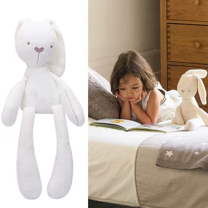 أفخم طفل أرنب اليد دمية طفل سرير عربة أطفال نوم مهدئ دمية عربة أطفال متنقلة حلقة معلقة أطفال هدية أطفال أفضل 10 دمى يدوية مبيعا - رقم 2