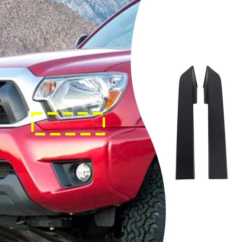 Front Bumper Grille Headlight Filler Panels Front Headlight Trim Panel For Toyota Tacoma 2012-2015 OEM 52503-04900 52502-04900