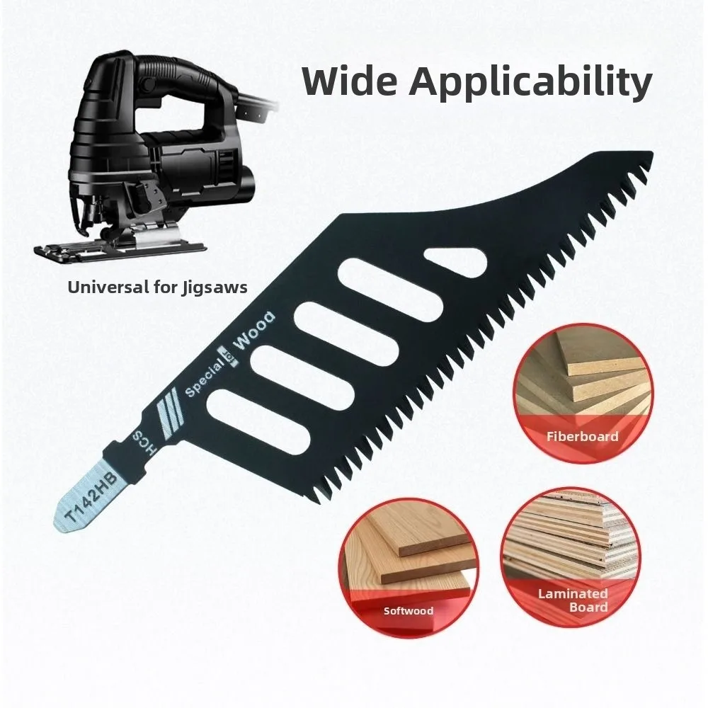 5/10Pcs Special-shaped Jigsaw Blade Heavy Duty T-shaped Handle Scroll Saw Blades Fine Cutting Saw Wood Power Tool Accessories