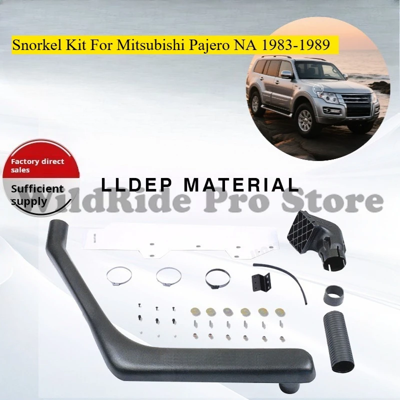 

For Mitsubishi Pajero NA 1983-1989 Snorkel Kit Waterproof Air Intake Pipe Off-Road 4x4 Wading