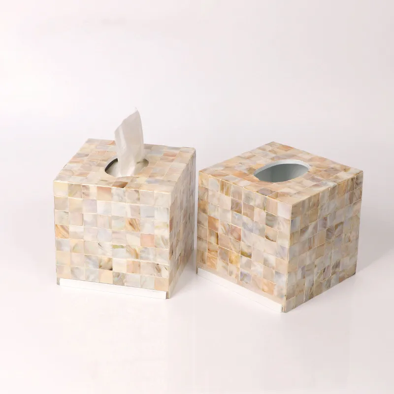 

Bathroom supplies tissue box European Drawing Desktop storage Kitchen accessories