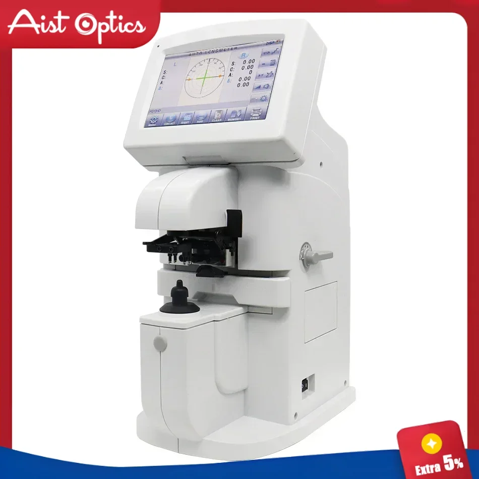 AIST High Quality Optical Focimeter Automatic Computer Lens Meter Digital Lensometer Optional Printer