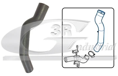 TURBO HOSE 1222831 2S7Q6N696AA