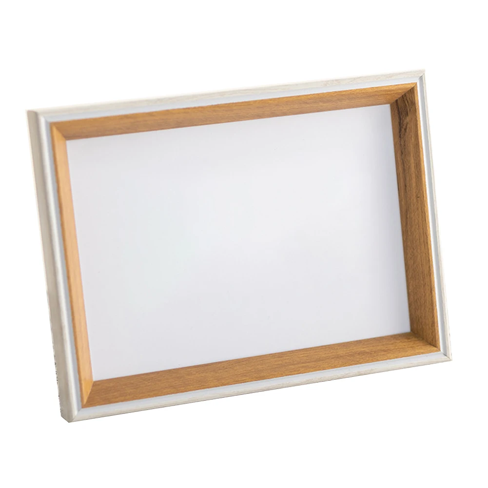 Minimalist Resin Photo Frame Designed for Tabletop or Wall Use Accepts 5 6 7 10 Inch and Standard For A4 Photo Sizes